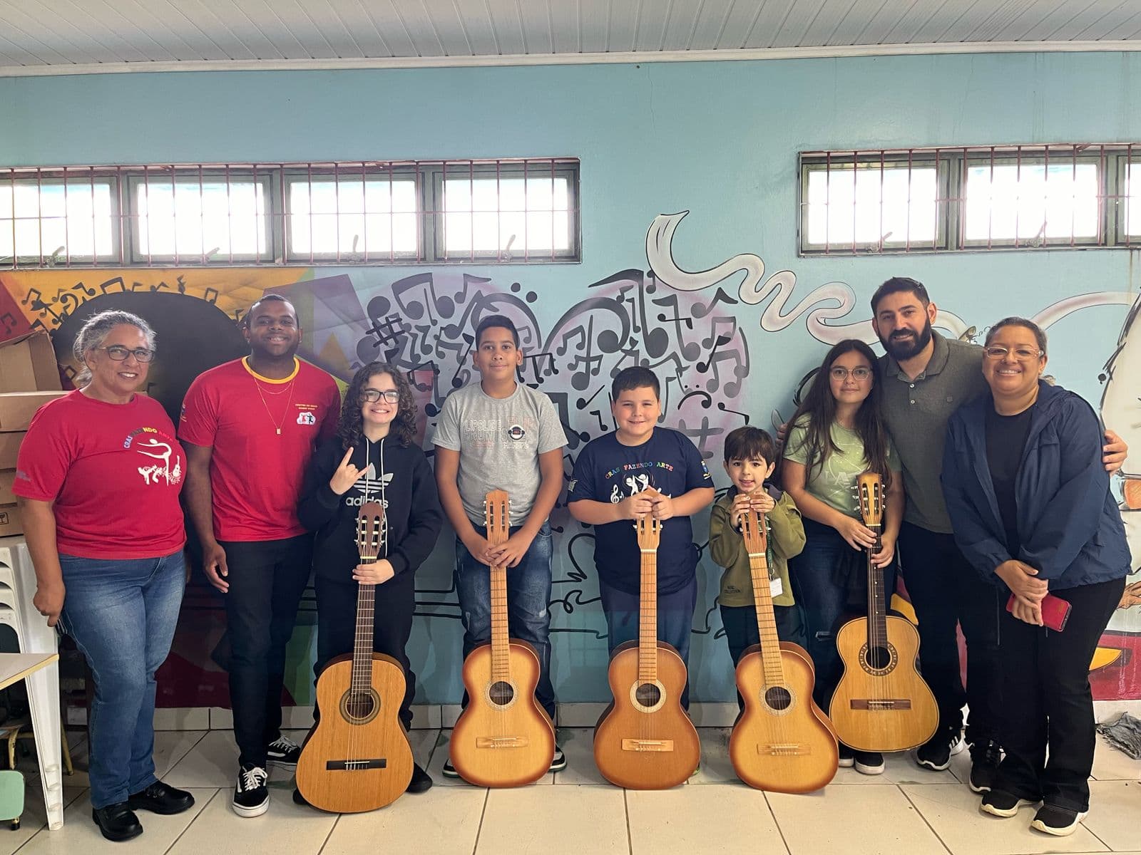 Imagem de capa da notícia: Projetos de violão, capoeira e dança foram retomados no CRAS em Candiota