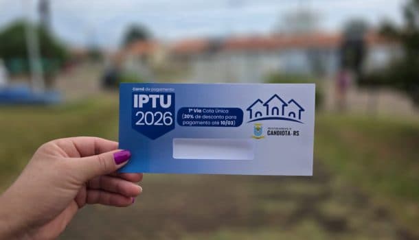 Cobrança da taxa de lixo passa a ser feita junto ao IPTU em Candiota