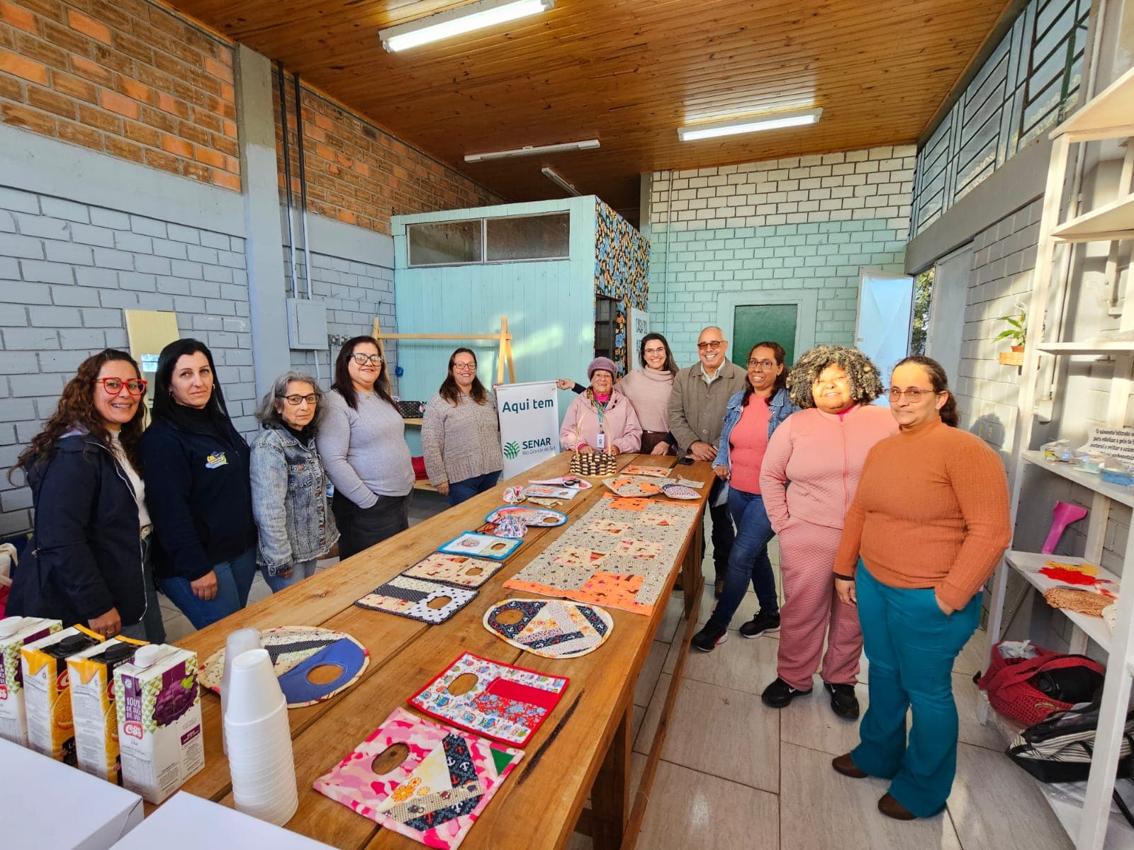 Imagem de capa da notícia: Alunas finalizam curso de Patchwork na Casa do Artesão em Candiota