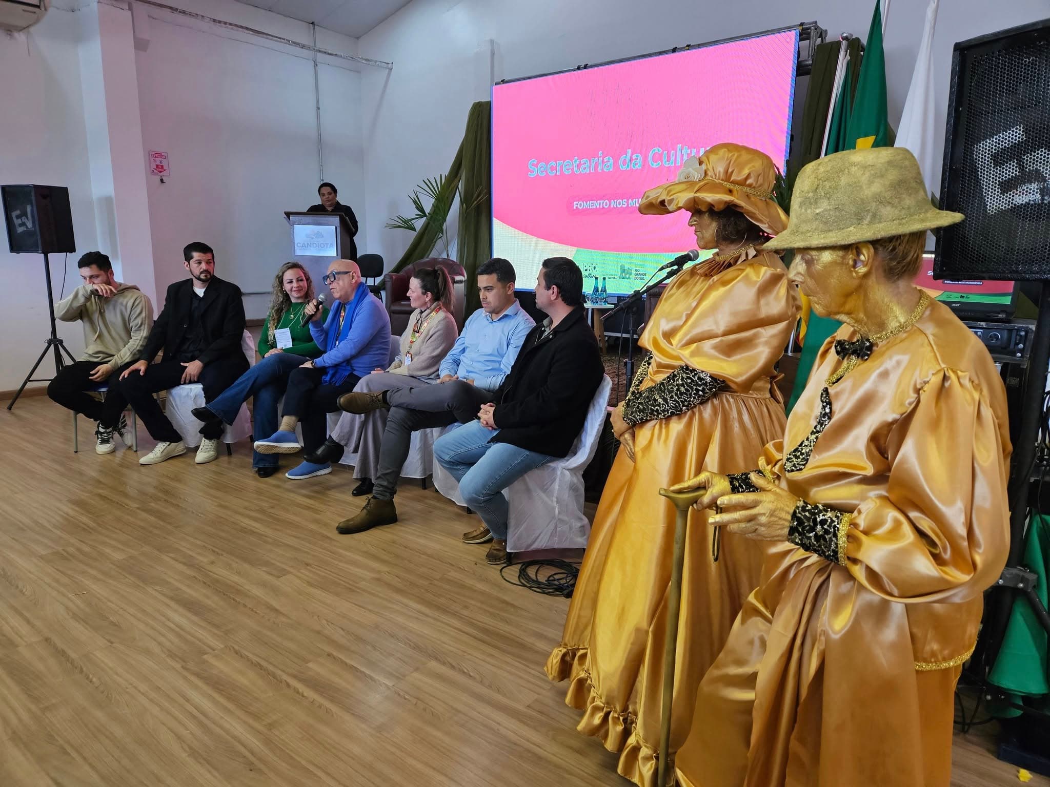 Imagem de capa da notícia: Mais de 100 pessoas prestigiaram a 3ª Conferência Municipal da Cultura em Candiota