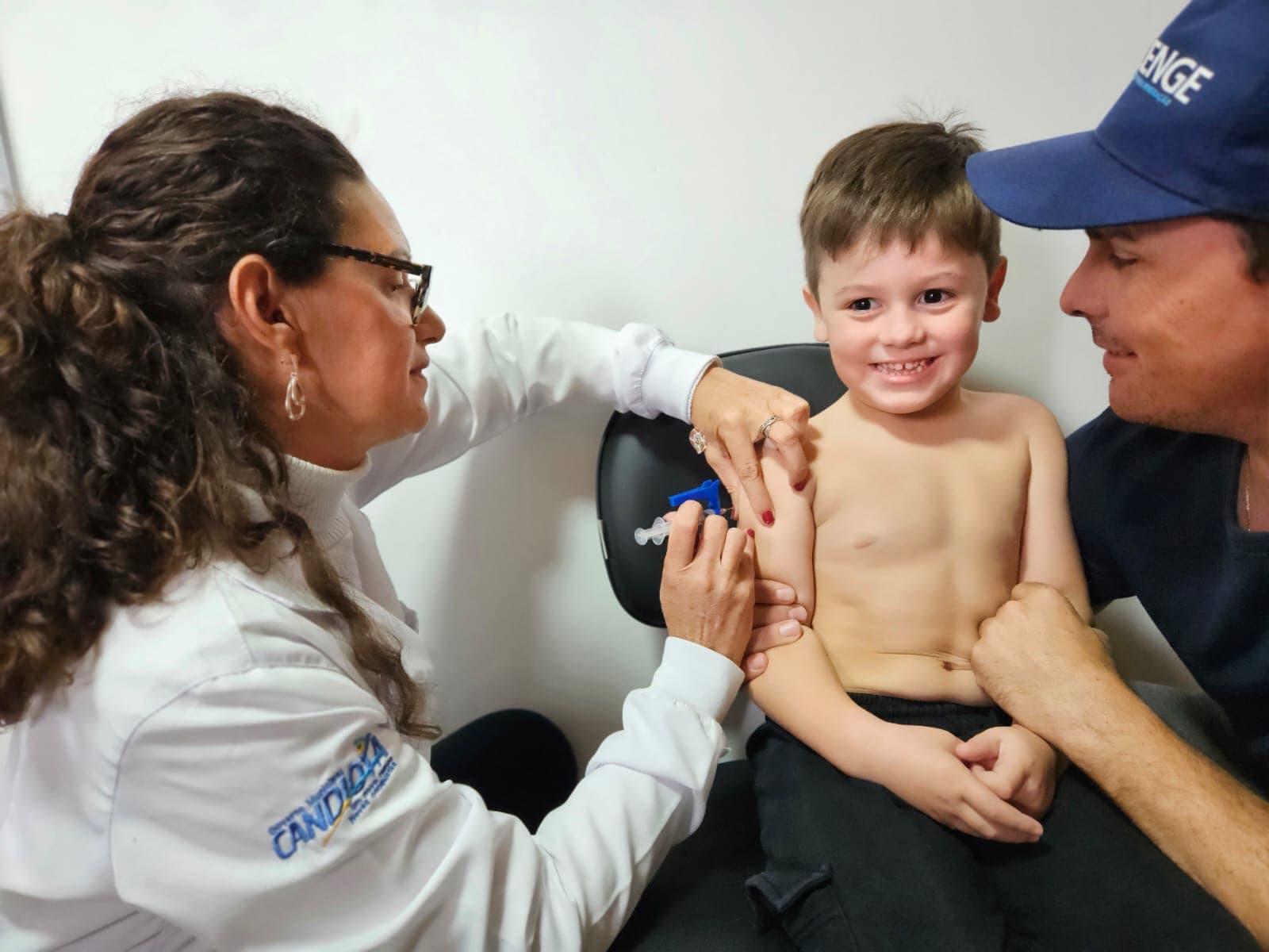 Imagem de capa da notícia: Cerca de 280 candiotenses foram imunizados contra a Influenza durante Campanha de Vacinação em Candiota