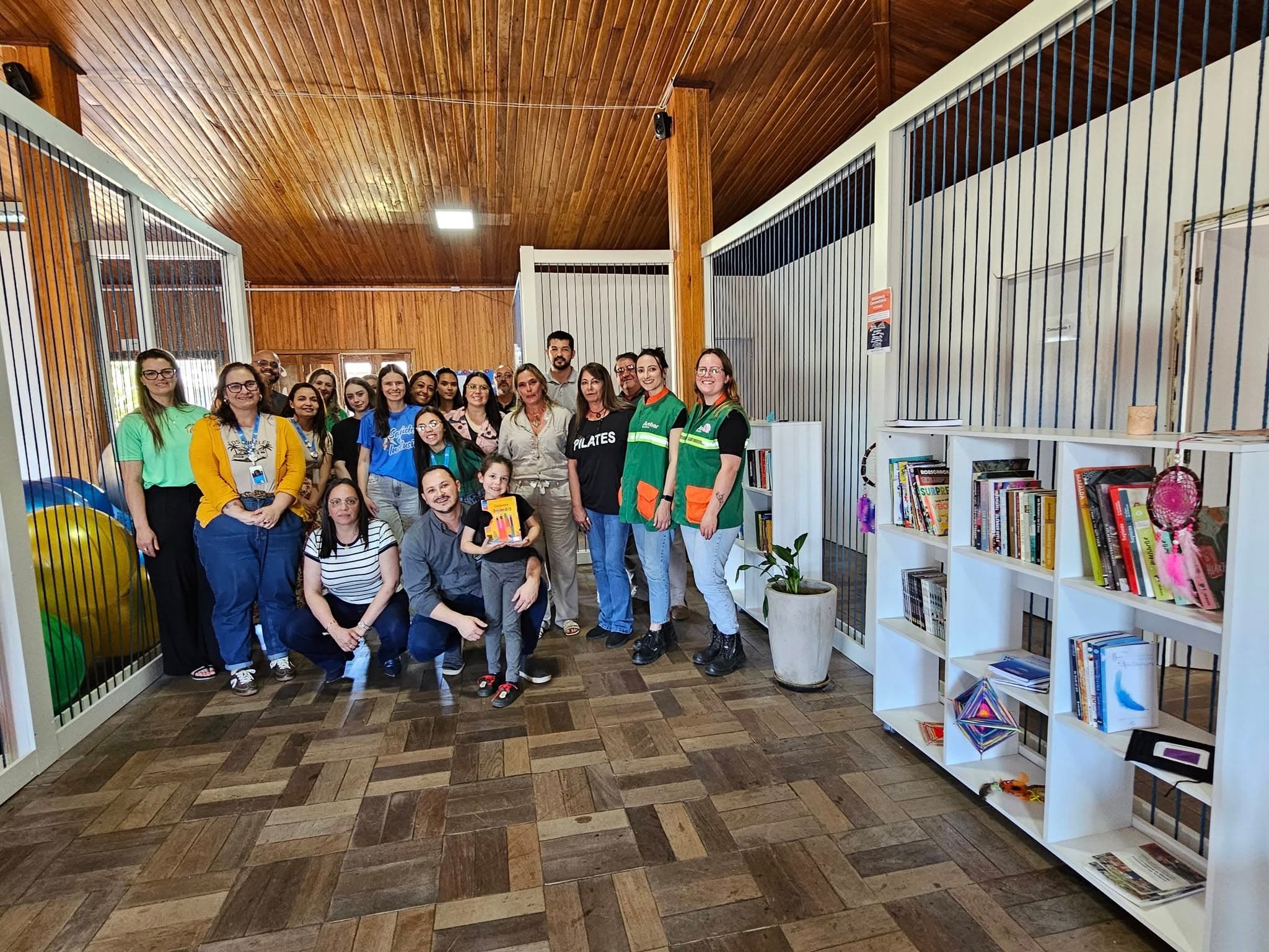 Imagem de capa da notícia: Biblioteca Comunitária é inaugurada no Centro de Saúde Mental em Candiota