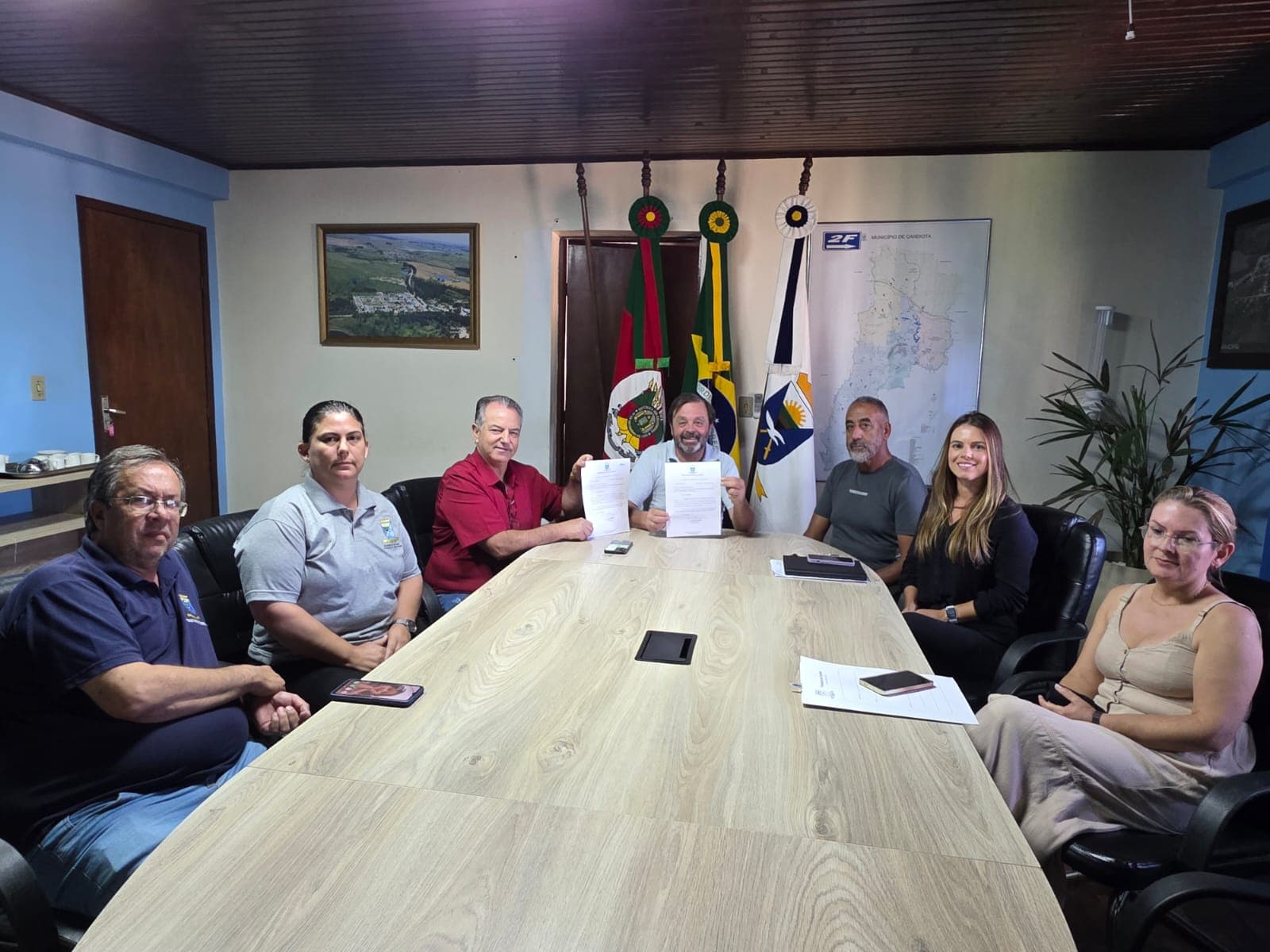 Imagem de capa da notícia: Prefeito Folador envia Projeto de Lei para Câmara que autoriza pagamento a servidores de benefícios congelados na pandemia