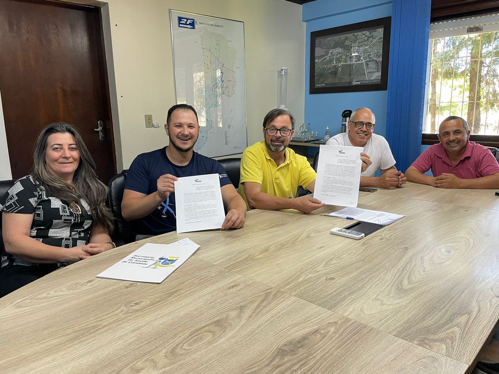 Imagem de capa da notícia: RENOVAÇÃO DO TERMO DE CONVÊNIO JUNTO AO IPE SAÚDE