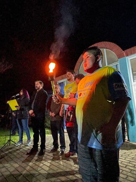Imagem de capa da notícia: CANDIOTA RECEBE FOGO SIMBÓLICO DA PÁTRIA