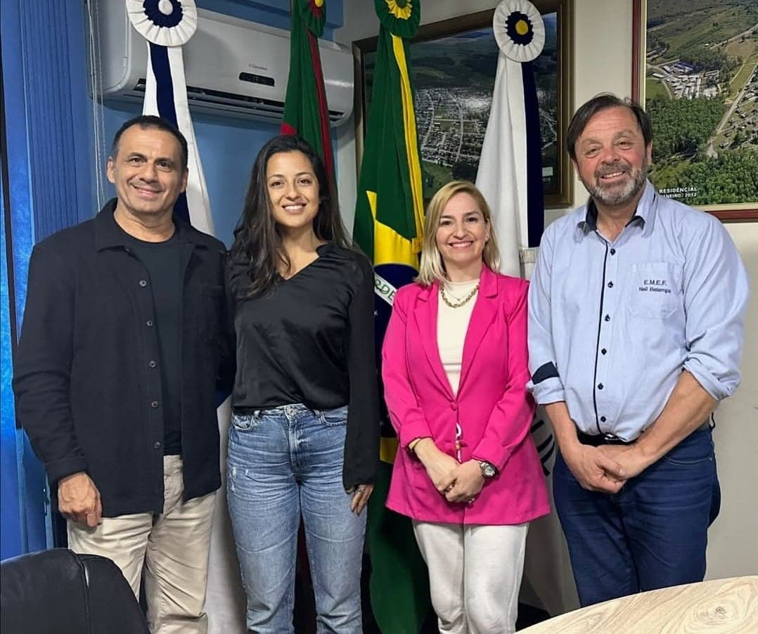 Prefeito Folador recebe enviado especial da Cop30 para conhecer as potencialidades de Candiota